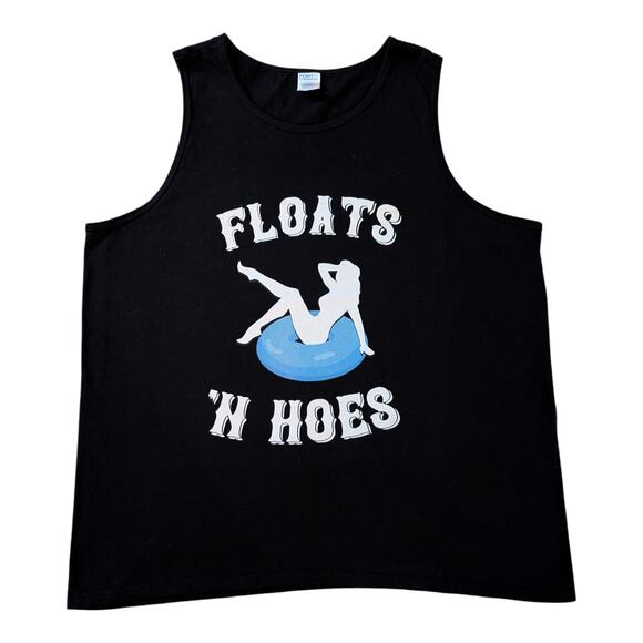 Men's Fun Floats 'N' Hoes Tank 2XL - Picture 1 of 4